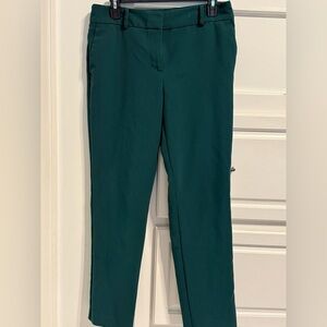 Ann Taylor Factory Green Trousers